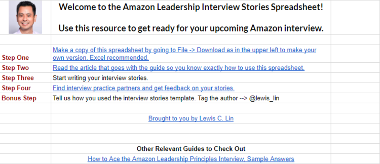 amazon-interview-spreadsheet